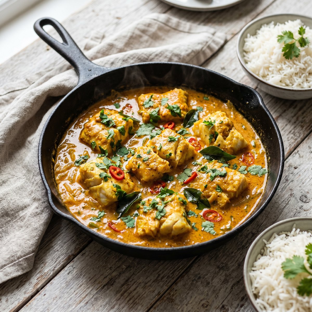 Goan-Style Cod Curry