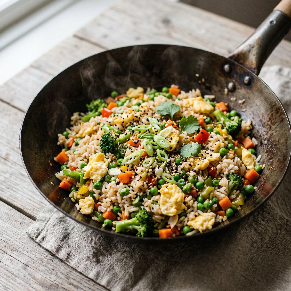 Vegetable Egg Fried Rice