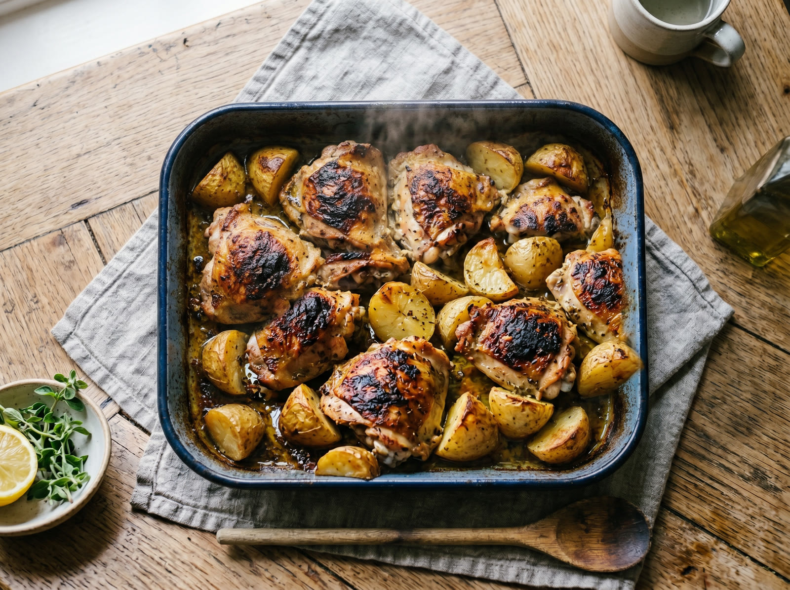 Greek Lemon Chicken & Potatoes