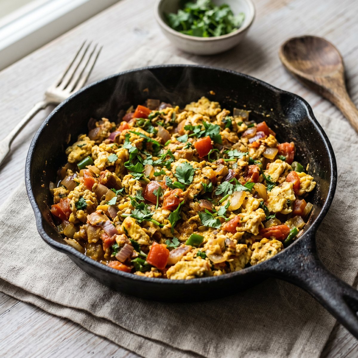 Spiced Egg Bhurji