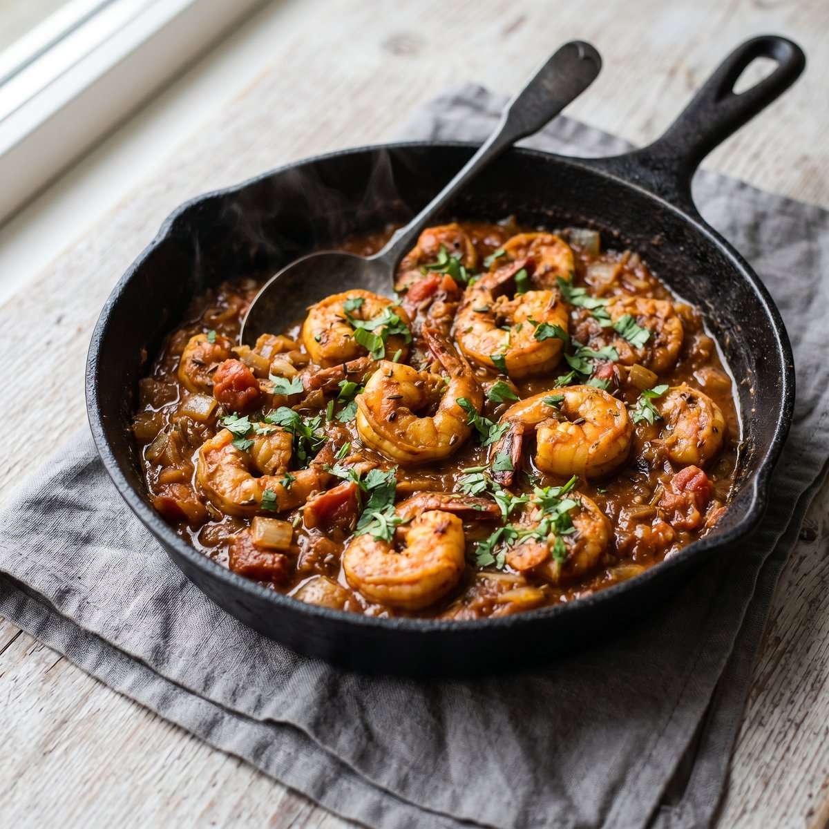 Quick Prawn Masala