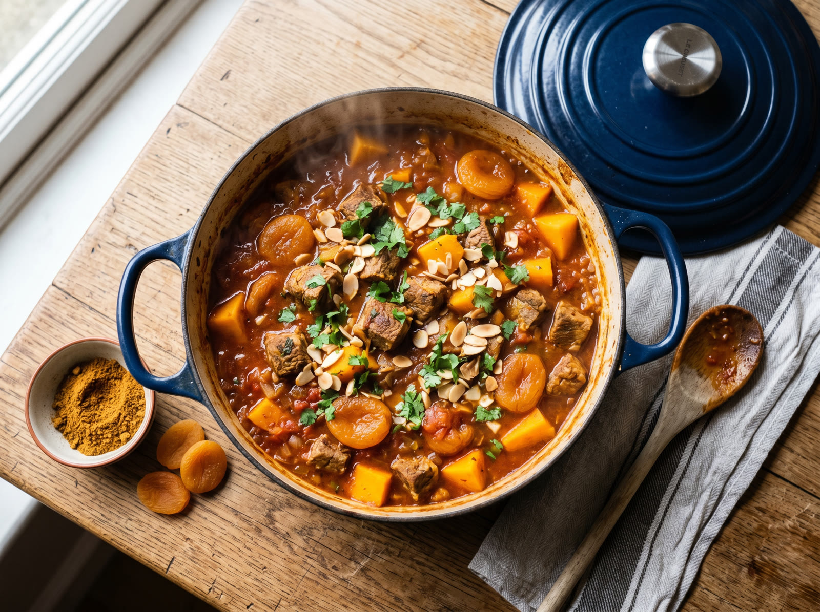 Lamb, Squash and Apricot Tagine