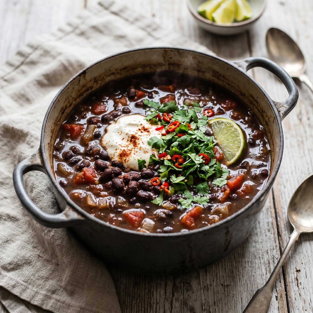 Mexican Black Bean Soup
