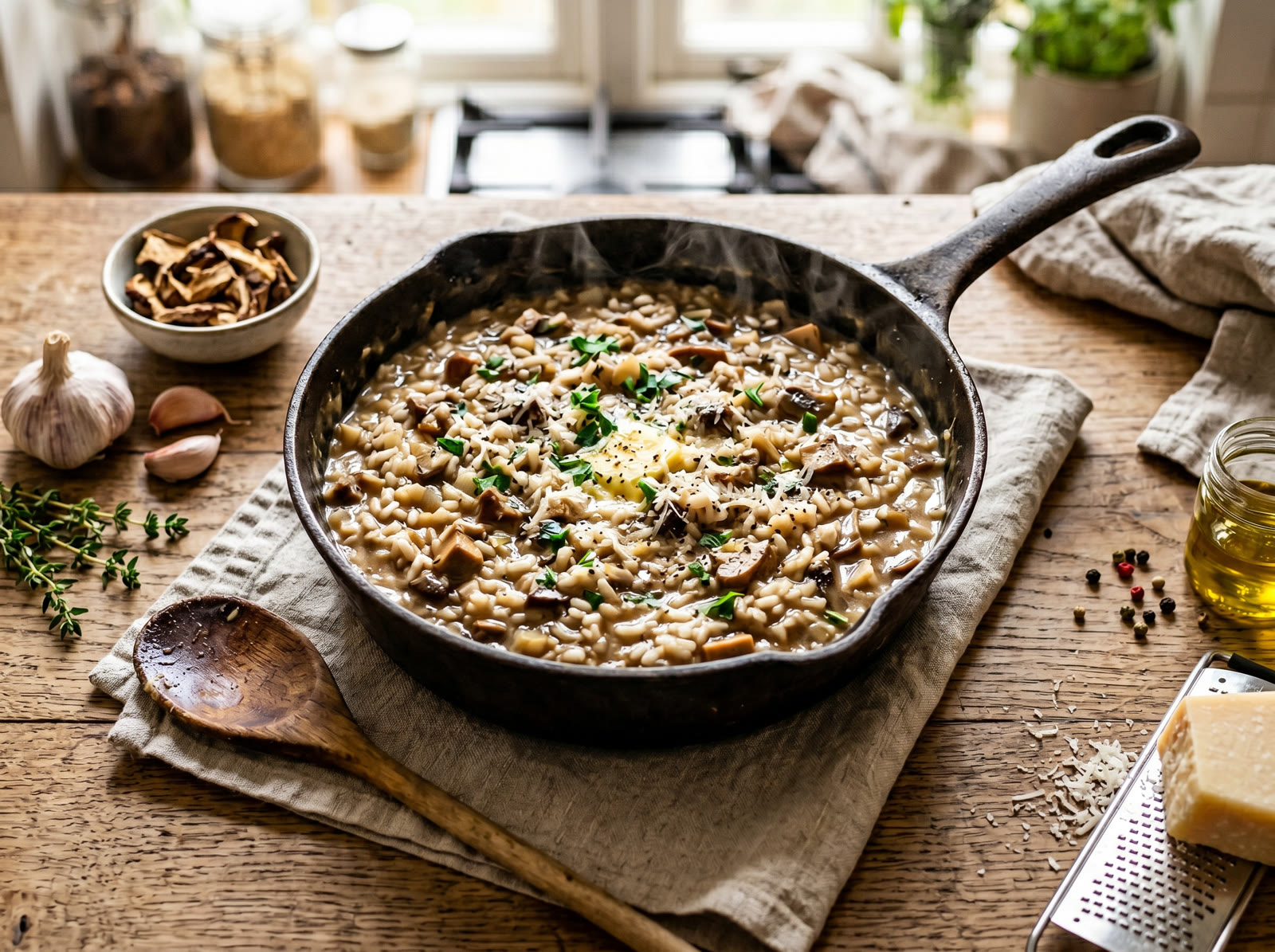 Mushroom Risotto