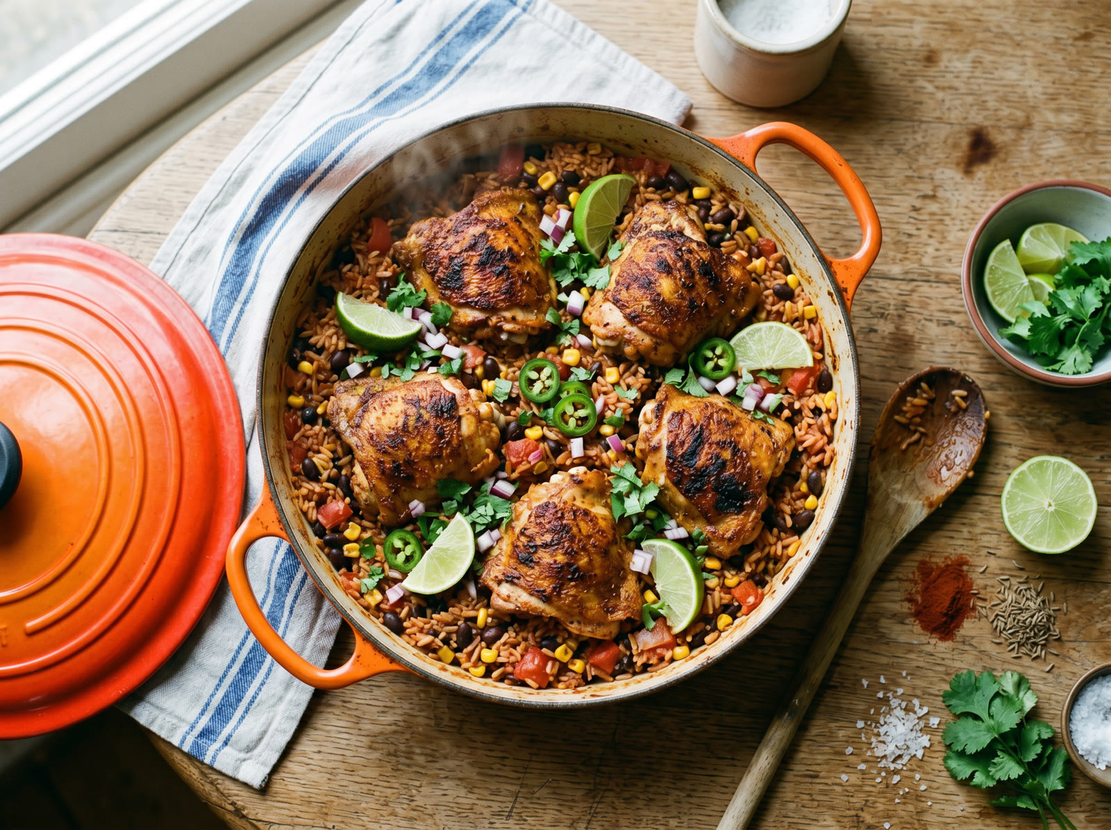 One-Pot Mexican Chicken & Rice