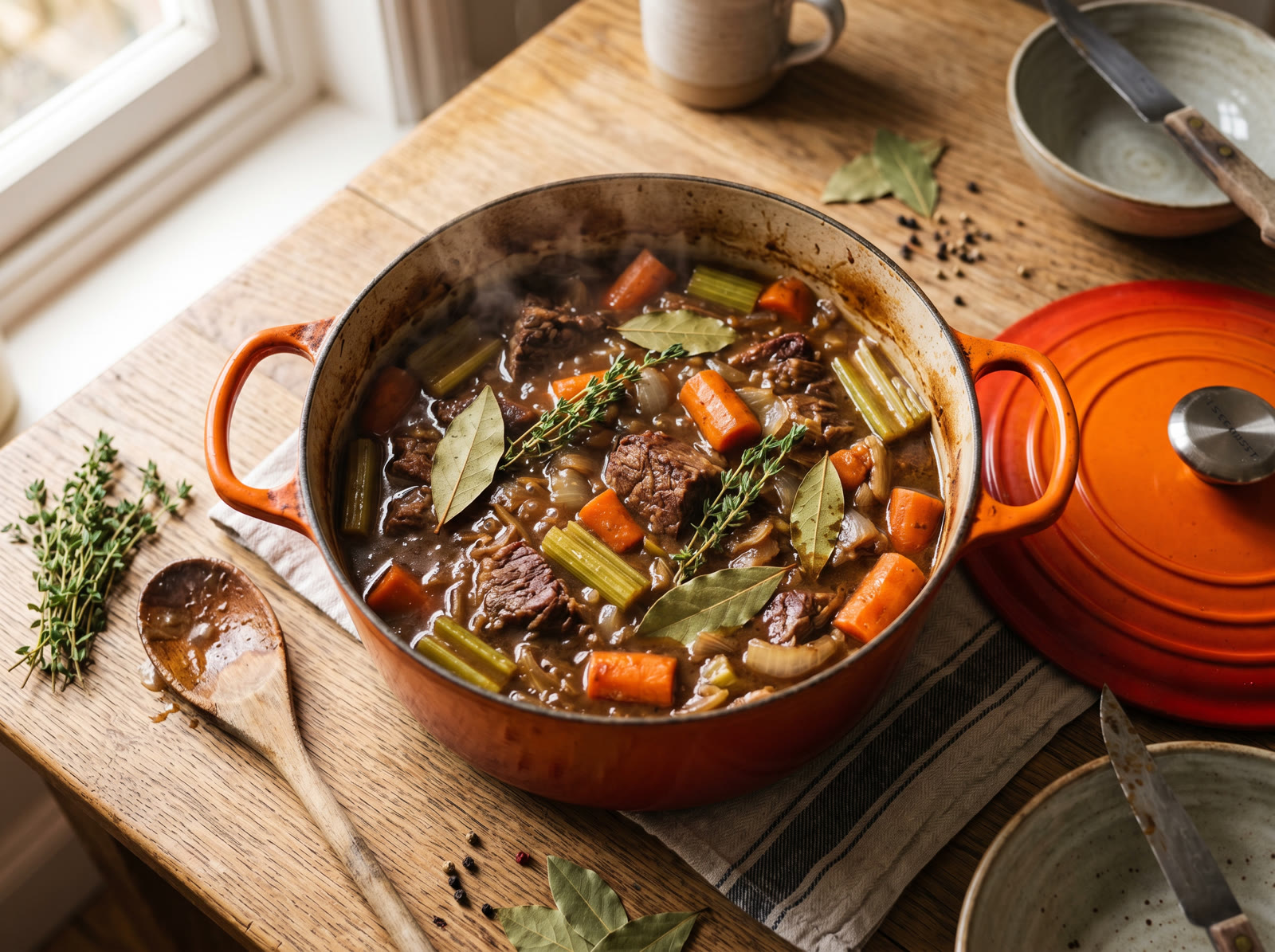 Traditional Braised Beef Casserole
